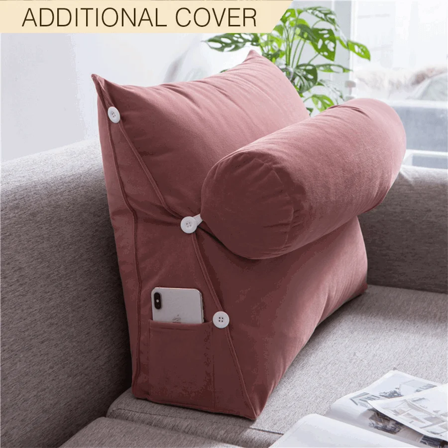 Additional Cover For Luxury Adjustable Backrest Pillow -  - #tag1#