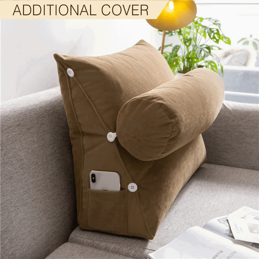 Additional Cover For Luxury Adjustable Backrest Pillow -  - #tag1#