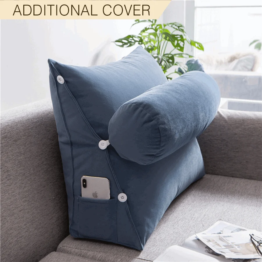 Additional Cover For Luxury Adjustable Backrest Pillow -  - #tag1#