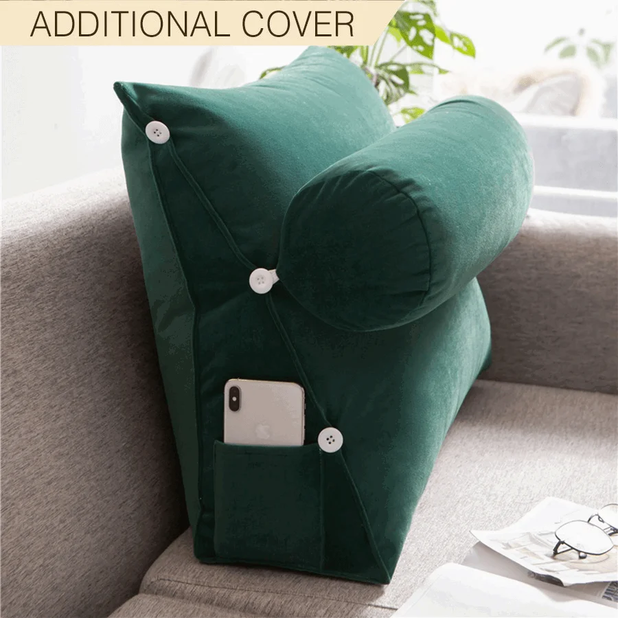 Additional Cover For Luxury Adjustable Backrest Pillow -  - #tag1#