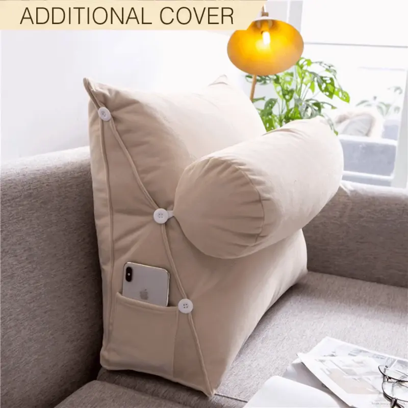 Additional Cover For Luxury Adjustable Backrest Pillow tag1