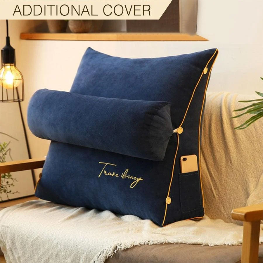 Additional Cover For Luxury Backrest Reading Pillow -  - #tag1#