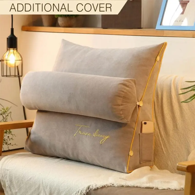 Additional Cover For Luxury Backrest Reading Pillow tag1