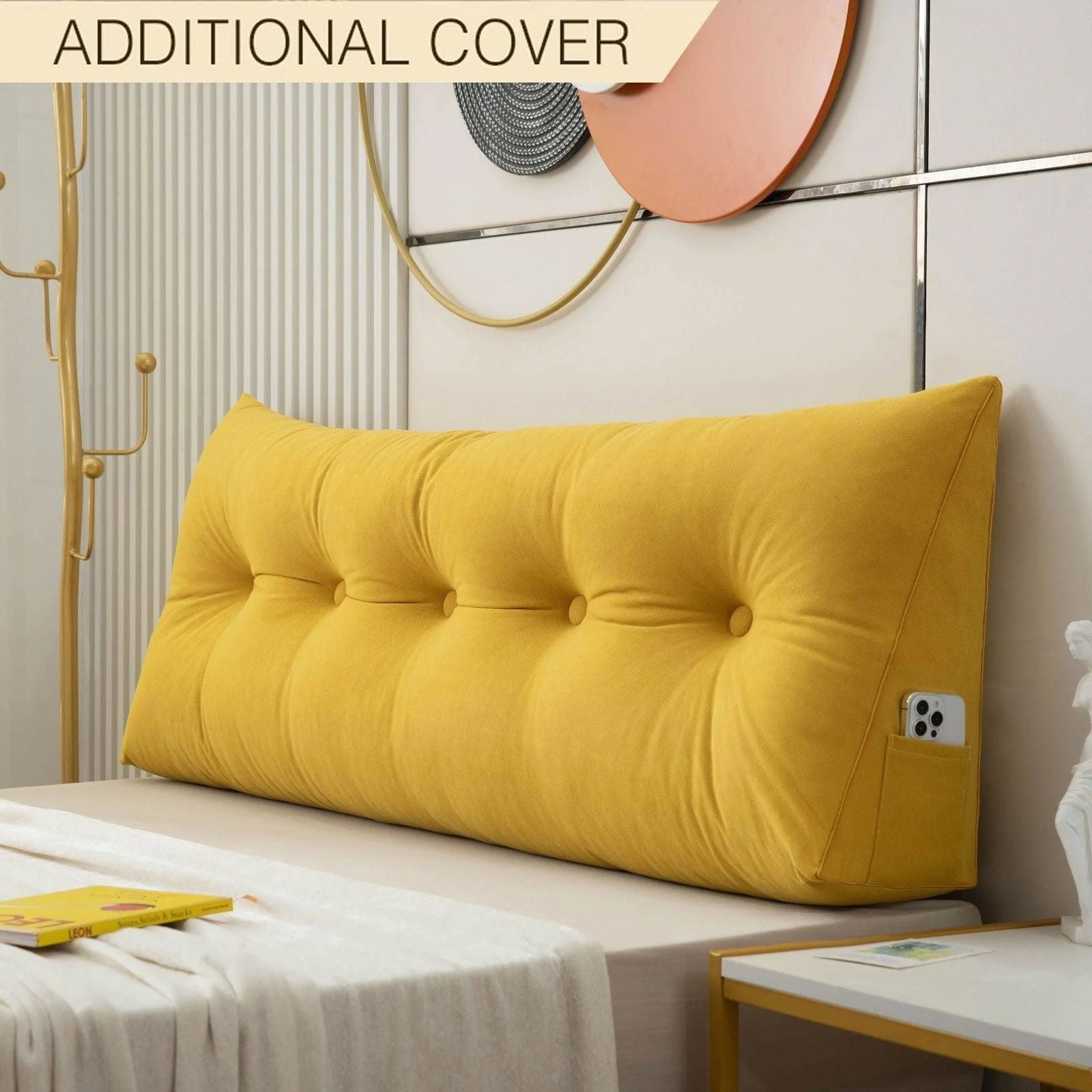 Additional Cover For Luxury Chic Wedge Pillow -  - #tag1#