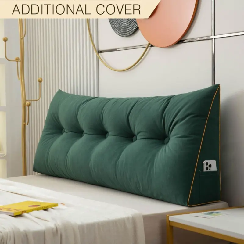 Additional Cover For Luxury Chic Wedge Pillow tag1