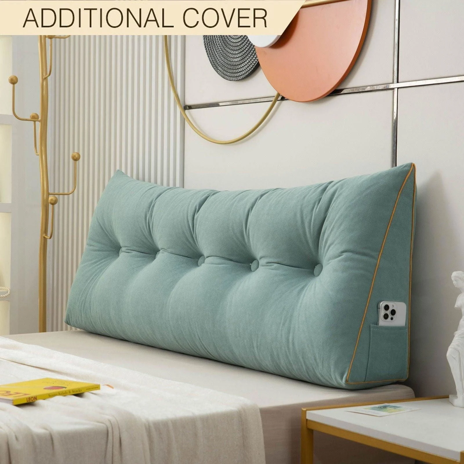 Additional Cover For Luxury Chic Wedge Pillow -  - #tag1#