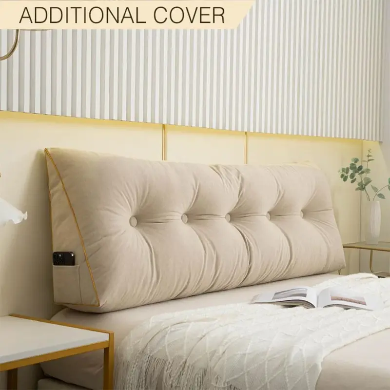Additional Cover For Luxury Chic Wedge Pillow tag1