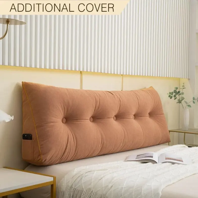 Additional Cover For Luxury Chic Wedge Pillow tag1