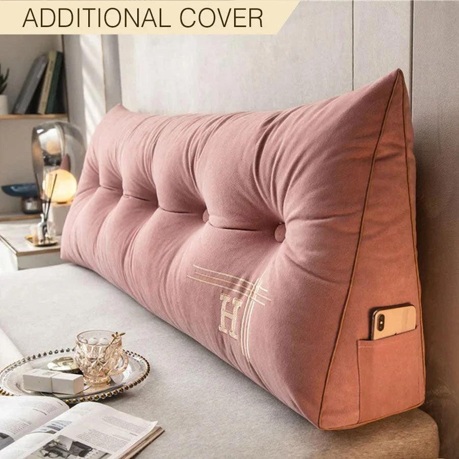 Additional Cover For Luxury Custom Embroidered Wedge Pillow -  - #tag1#
