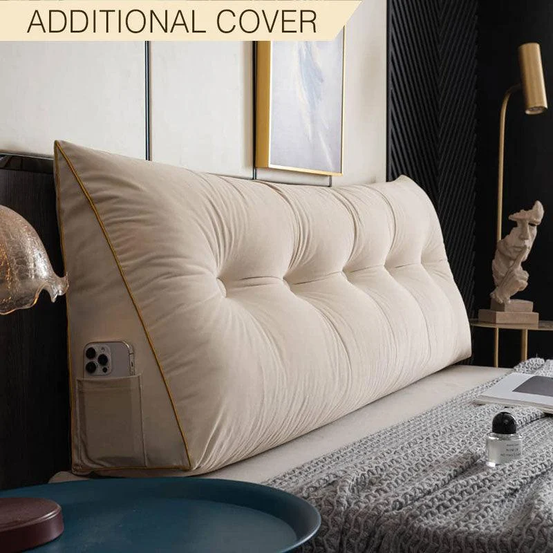 Additional Cover For Luxury Velour Wedge Pillow -  - #tag1#