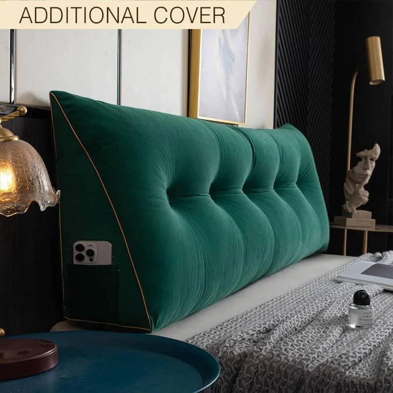 Additional Cover For Luxury Velour Wedge Pillow -  - #tag1#