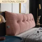 Additional Cover For Luxury Velour Wedge Pillow tag1