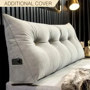 Additional Cover For Luxury Wedge Pillow