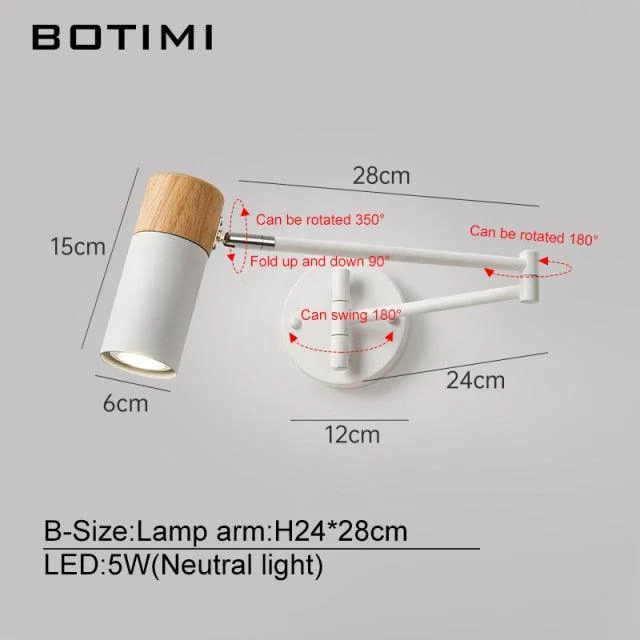Adjustable Bedside Lamp For Bedroom -  - #tag1#