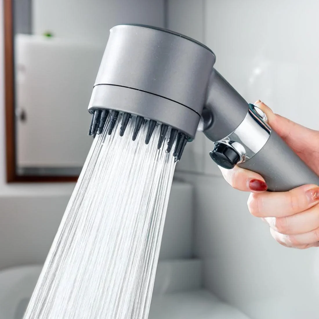 Adjustable High Pressure Filtered Shower Head -  - #tag1#