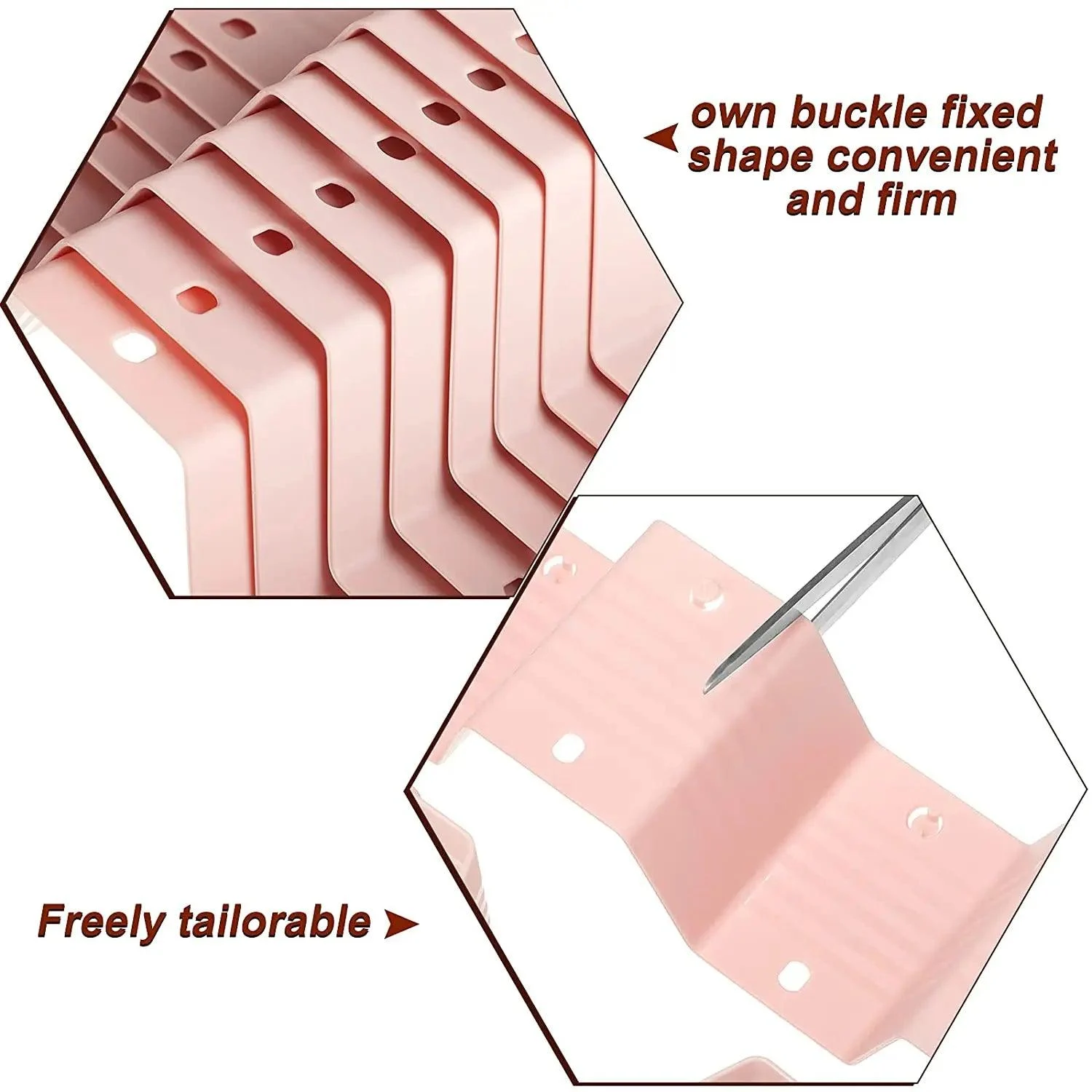 Adjustable Honeycomb Nesting Socks Tie And Stockings Underwear  Organizer -  - #tag1#