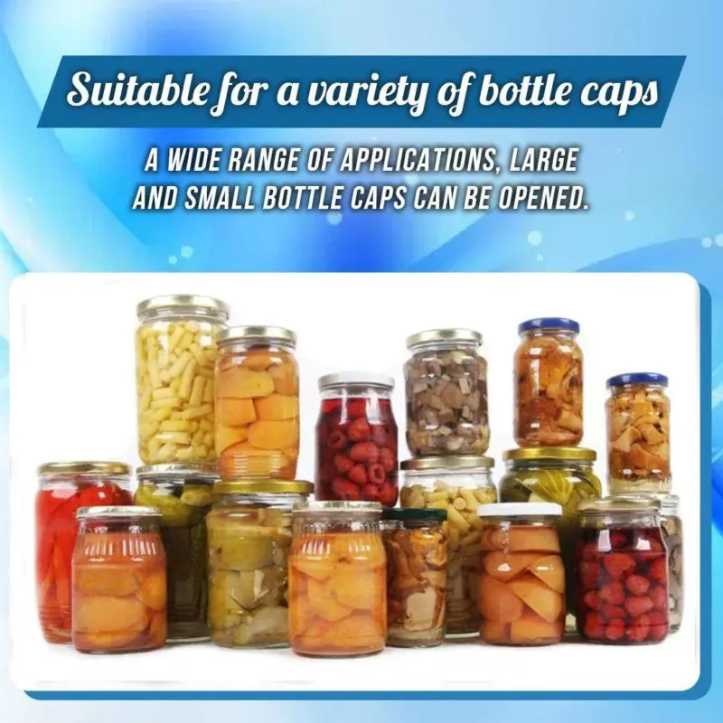 Adjustable Jar Bottle Opener Multifunctional Stainless Steel Can Opener tag1