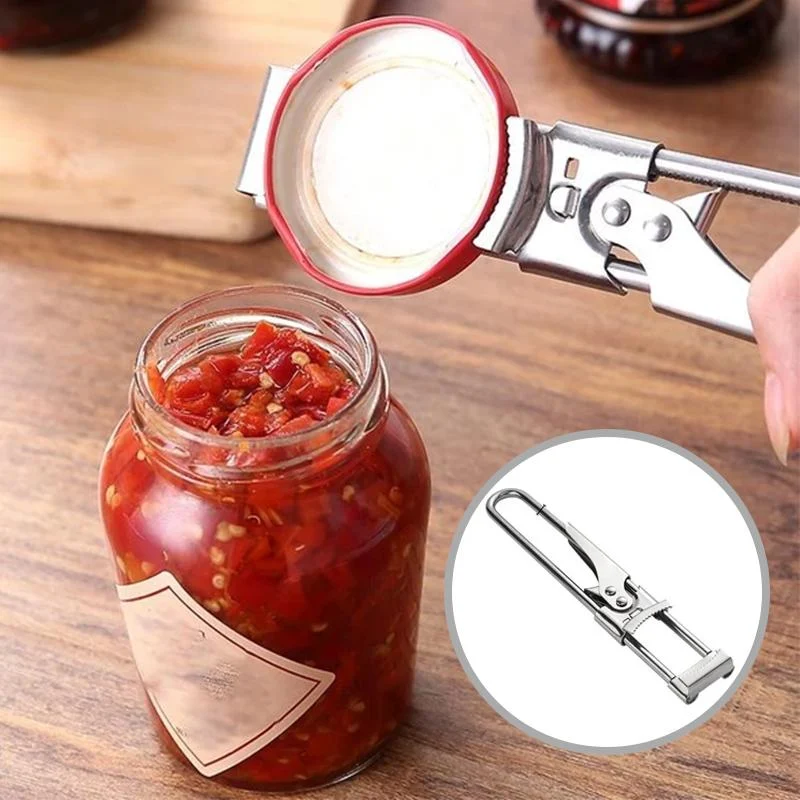 Adjustable Multifunctional Stainless Steel Can Opener -  - #tag1#