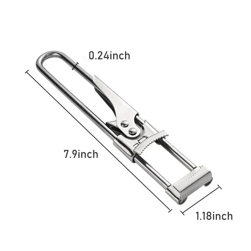Adjustable Multifunctional Stainless Steel Can Opener -  - #tag1#