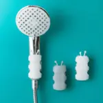 Adjustable Silicone Shower Holder Bracket tag1