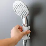 Adjustable Silicone Shower Holder Bracket tag1