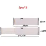 Adjustable Storage Drawers Divider Retractable Plastic Drawer Partition Holder tag1