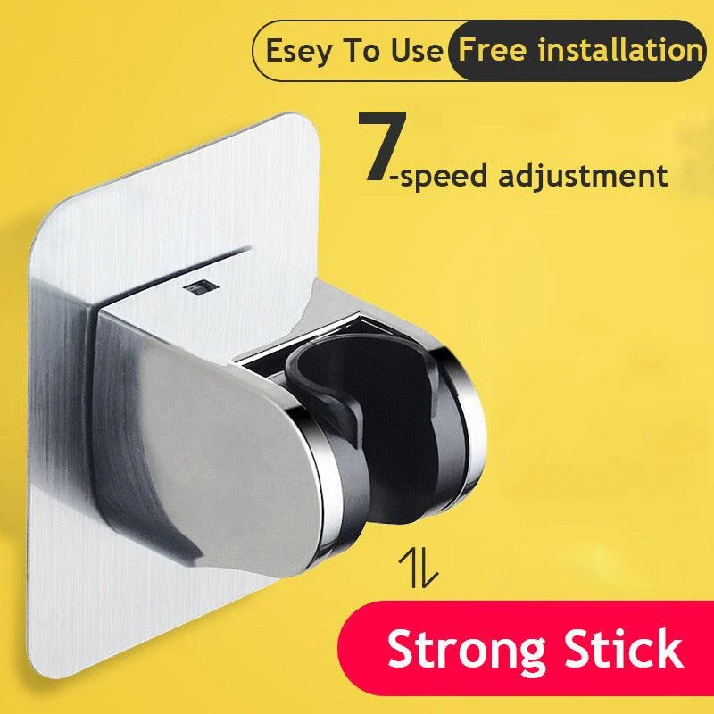 Adjustable shower head holder – suction cup, no drilling required -  - #tag1#