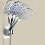 Adjustable shower head holder suction cup no drilling required tag1