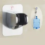Adjustable shower head holder suction cup no drilling required tag1