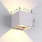 Adjustable wall lamp with motion sensor tag1