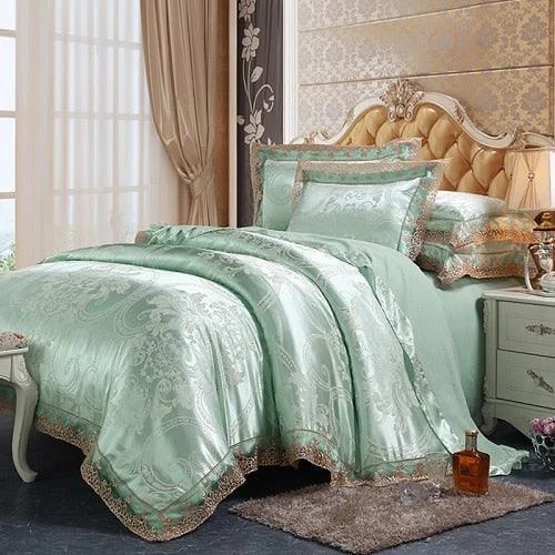 Adorna Cotton Satin Bed Set -  - #tag1#