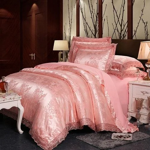 Adorna Cotton Satin Bed Set -  - #tag1#