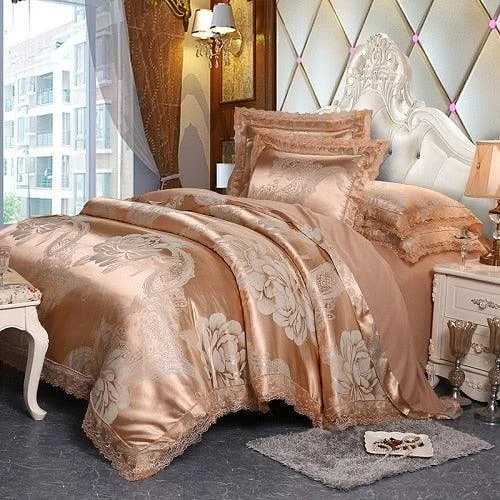 Adorna Cotton Satin Bed Set -  - #tag1#