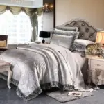 Adorna Cotton Satin Bed Set tag1