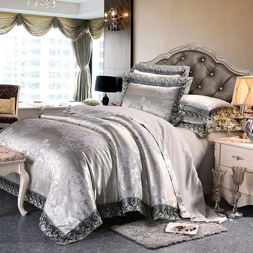 Adorna Cotton Satin Bed Set -  - #tag1#