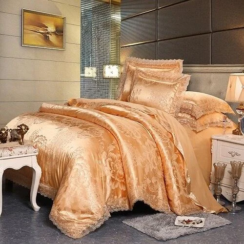 Adorna Cotton Satin Bed Set -  - #tag1#