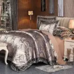 Adorna Cotton Satin Bed Set tag1