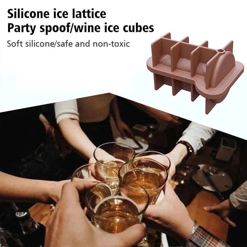 Adult Prank Ice Cube Mold Novelty Funny Silicone Ice Cube Tray -  - #tag1#