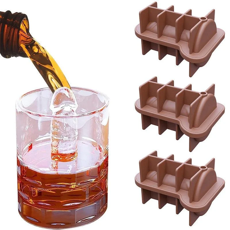 Adult Prank Ice Cube Mold Novelty Funny Silicone Ice Cube Tray -  - #tag1#