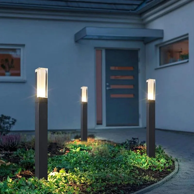 Advanced Lawn Lamp Outdoor Waterproof Ip65 Led Aluminum Pillar Garden Path Square Landscape Lawn Lights Pillar 878fe408 Bf47 4b0a Ad19 5f240b954798