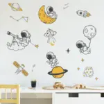 Adventuring Astronaut Wall Stickers