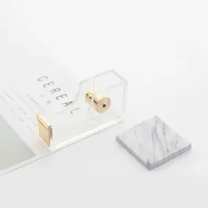 Aesthetic Acrylic Transparent Tape Cutter