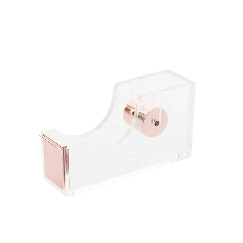 Aesthetic Acrylic Transparent Tape Cutter -  - #tag1#