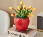 Aesthetic Bando Strawberry Vase
