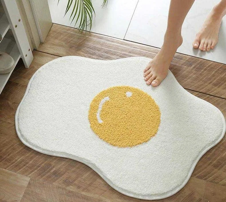 Aesthetic Bedroom Non Slip Fluffy Egg Rug -