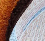 Aesthetic Bedroom Tufted Croissant Rug