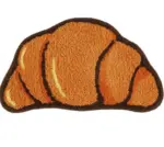 Aesthetic Bedroom Tufted Croissant Rug