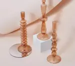 Aesthetic_Brown_Wavy_Candle_Holders_-_-4120105 Aesthetic Brown Wavy Candle Holders