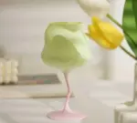 Aesthetic Candy Colored Wine Glass Cup