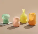 Aesthetic Candy Murano Art Glass Vase